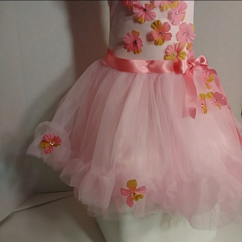 NEW Flower Girl with Flower Halo